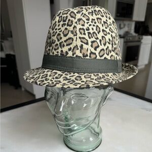 Leopard Print Fedora by Natalia Marciano